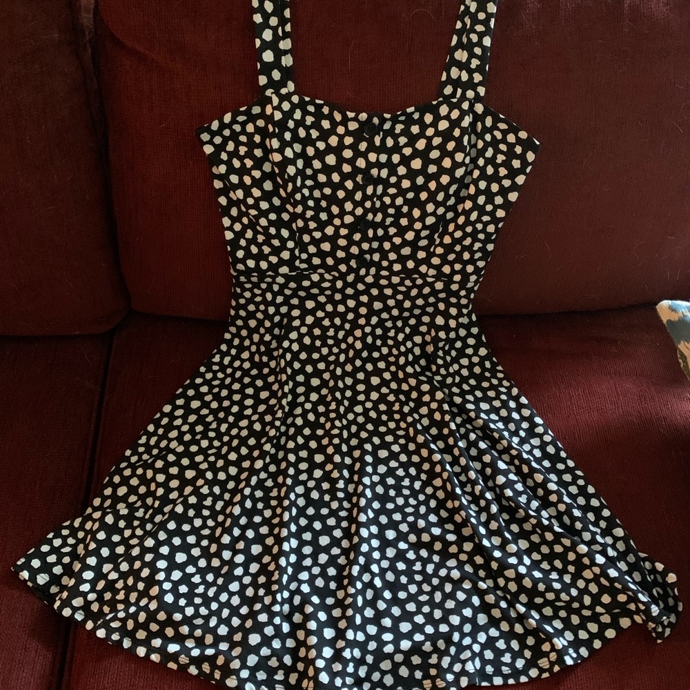 Woman’s knit a-line with tank top straps